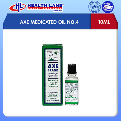AXE MEDICATED OIL NO.4 (10ML)